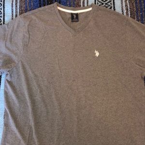 US Polo Assn. Mens Vneck Tee